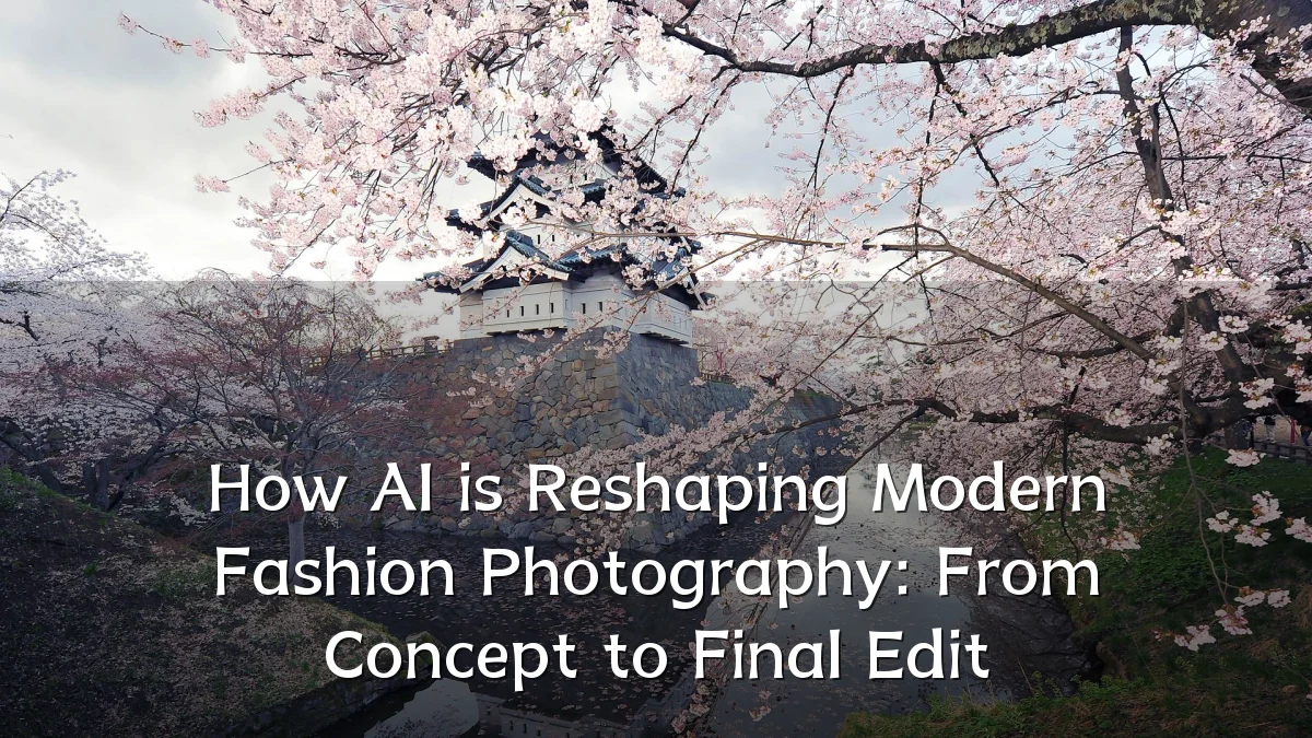 How AI is Reshaping Modern Fashion Photography: From Concept to Final Edit