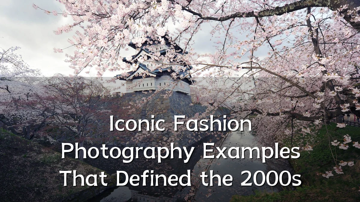 Iconic Fashion Photography Examples That Defined the 2000s