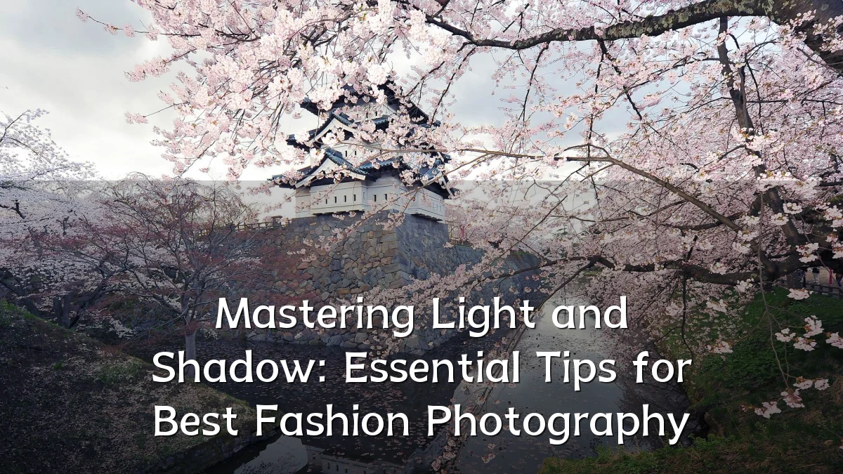Mastering Light and Shadow: Essential Tips for Best Fashion Photography
