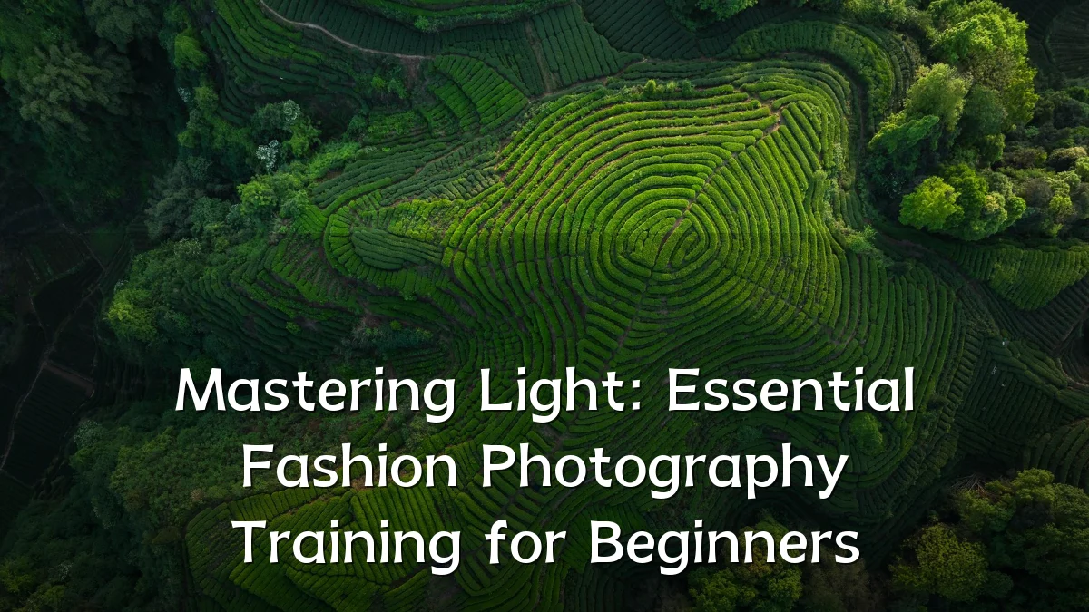 Mastering Light: Essential Fashion Photography Training for Beginners
