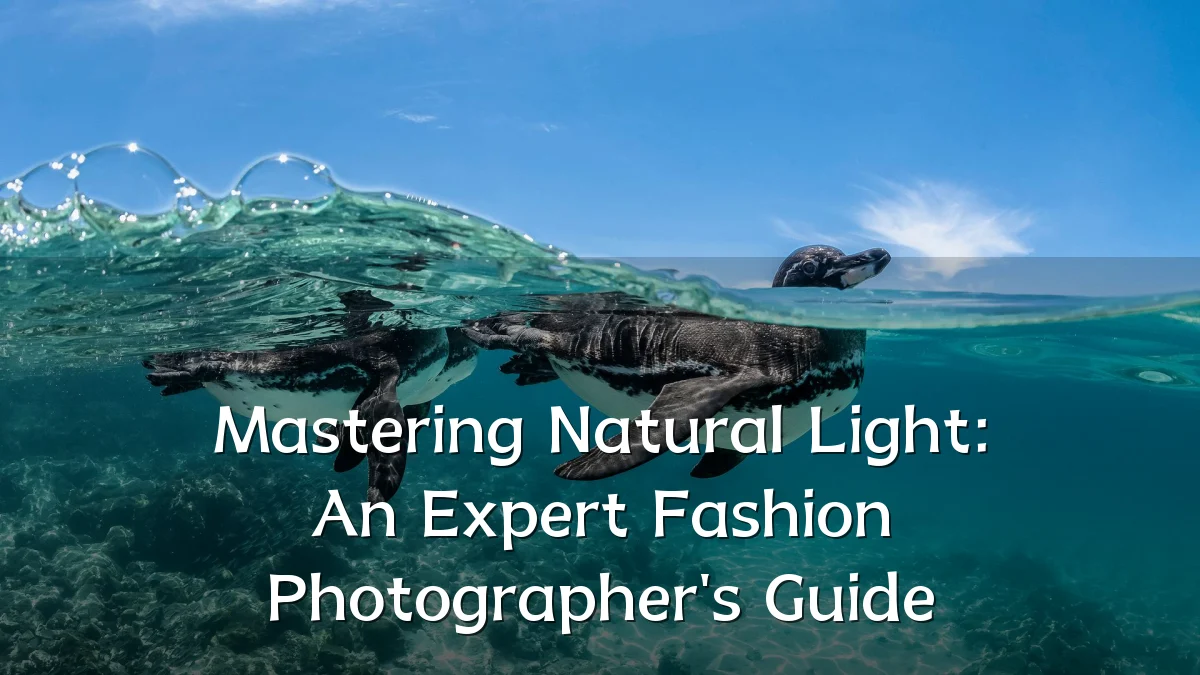 Mastering Natural Light: An Expert Fashion Photographer's Guide
