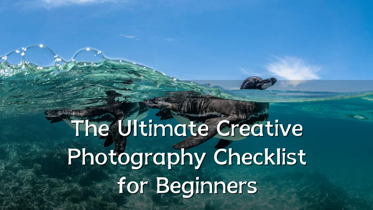 The Ultimate Creative Photography Checklist for Beginners