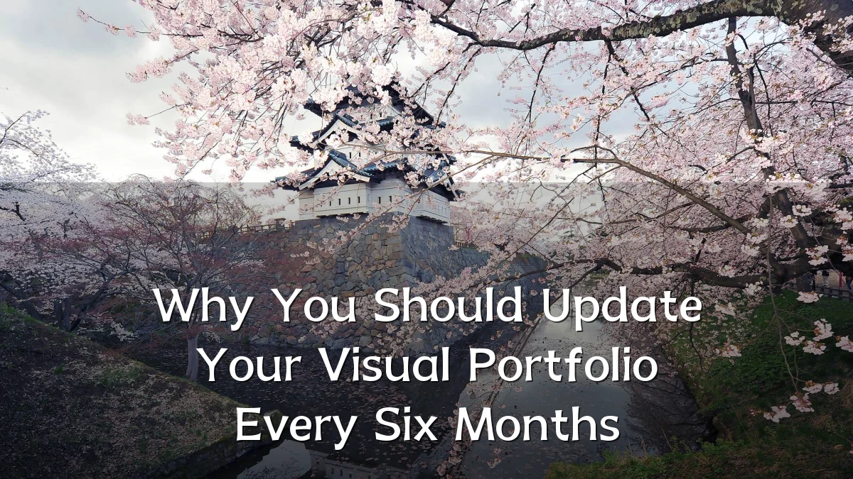 Why You Should Update Your Visual Portfolio Every Six Months
