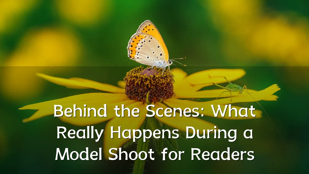Behind the Scenes: What Really Happens During a Model Shoot for Readers