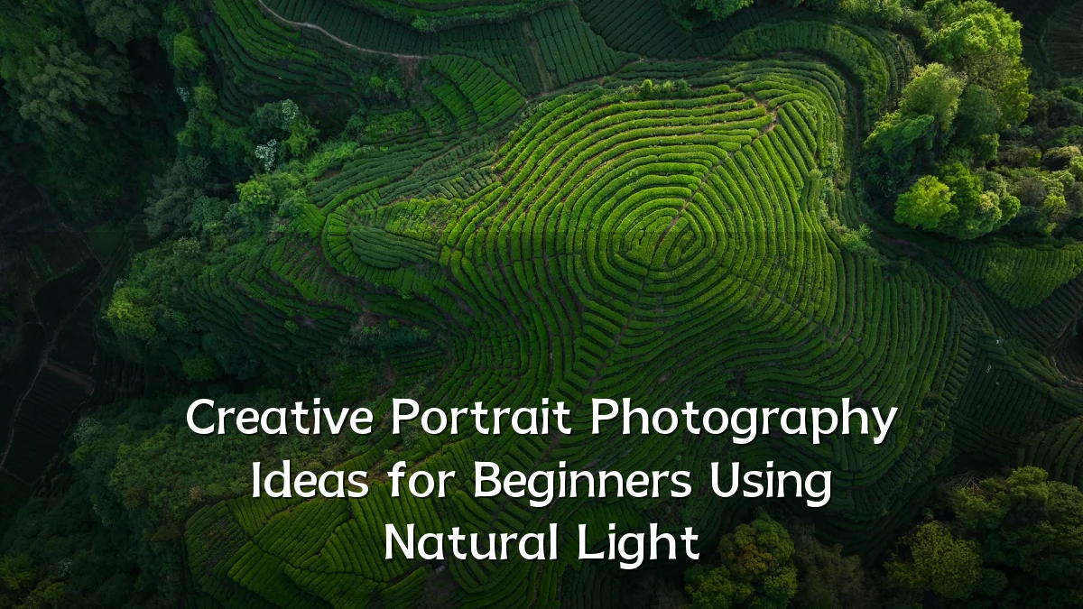 Creative Portrait Photography Ideas for Beginners Using Natural Light