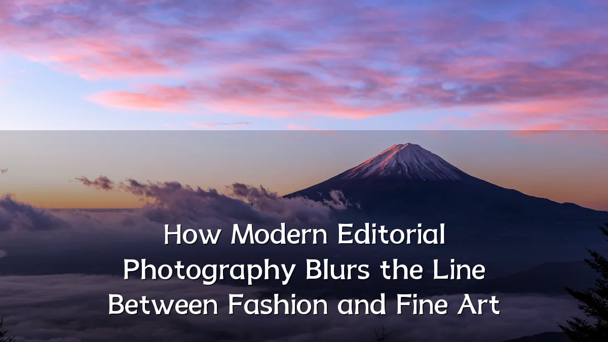 How Modern Editorial Photography Blurs the Line Between Fashion and Fine Art
