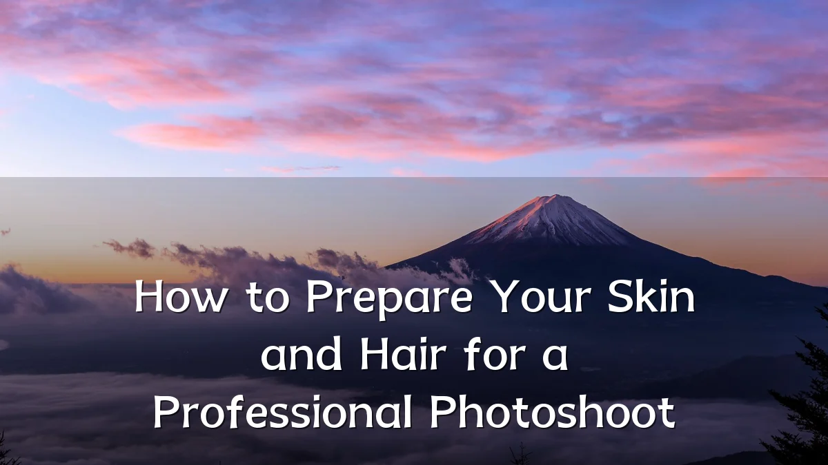 How to Prepare Your Skin and Hair for a Professional Photoshoot