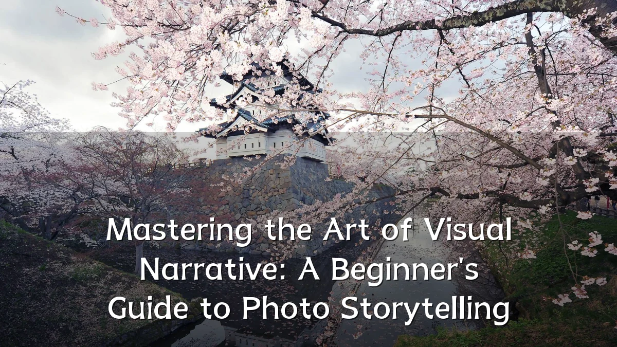 Mastering the Art of Visual Narrative: A Beginner's Guide to Photo Storytelling