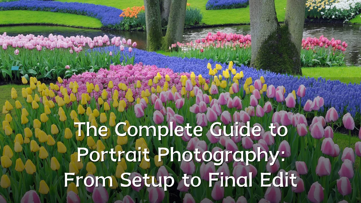 The Complete Guide to Portrait Photography: From Setup to Final Edit