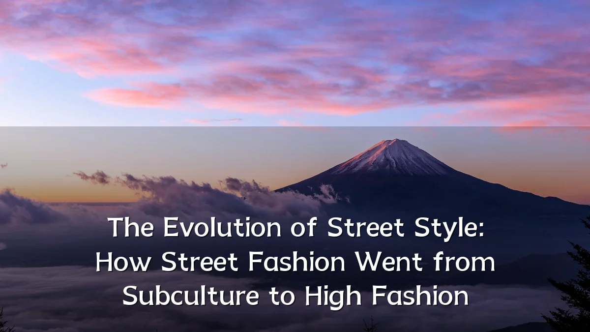 The Evolution of Street Style: How Street Fashion Went from Subculture to High Fashion